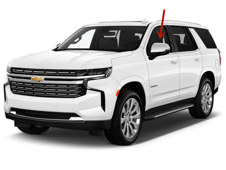 Driver Left Side Front Door Window Door Glass Compatible with Chevrolet Tahoe / Suburban 2021-2026 Models