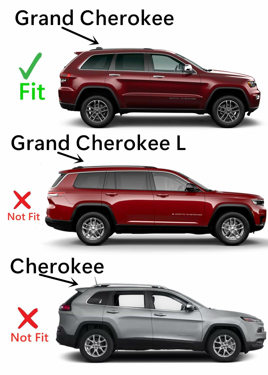 OE Platinum Moulding Style Privacy Passenger Right Side Quarter Window Glass Compatible with Jeep Grand Cherokee 2017-2021 / Grand Cherokee WK 2022 Models (Not For Cherokee or Grand Cherokee L)