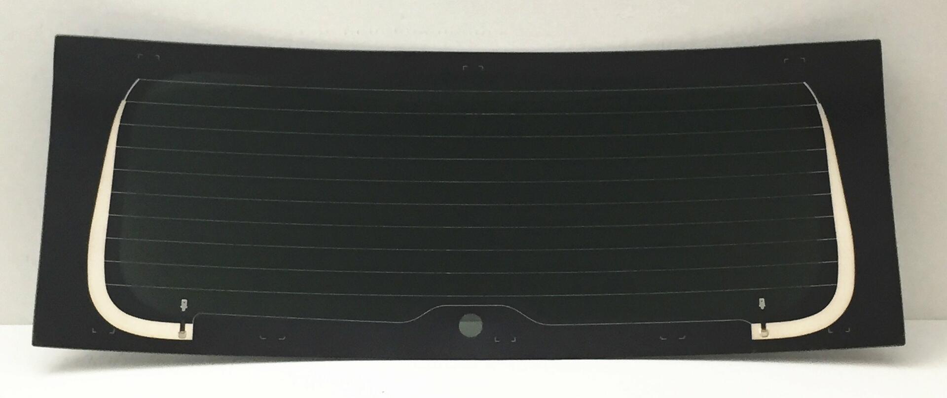 Heated Back Tailgate Window Back Glass Stationary Compatible with Kia Soul 4 Door Hatchback 2010-2013 Models