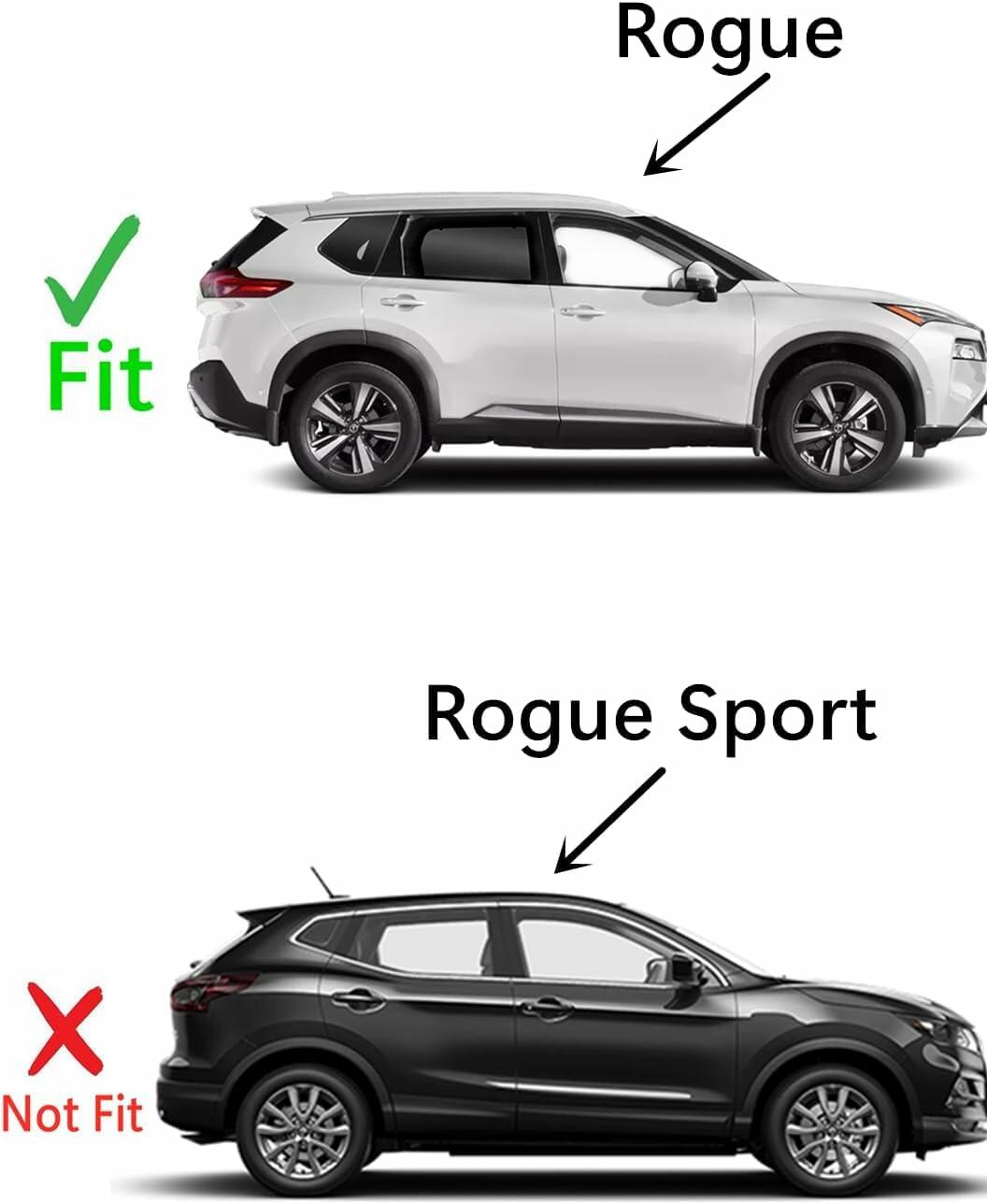 Heated Back Window Back Glass Compatible with Nissan Rogue 2021-2026 Models (Not For Nissan Rouge Sport)