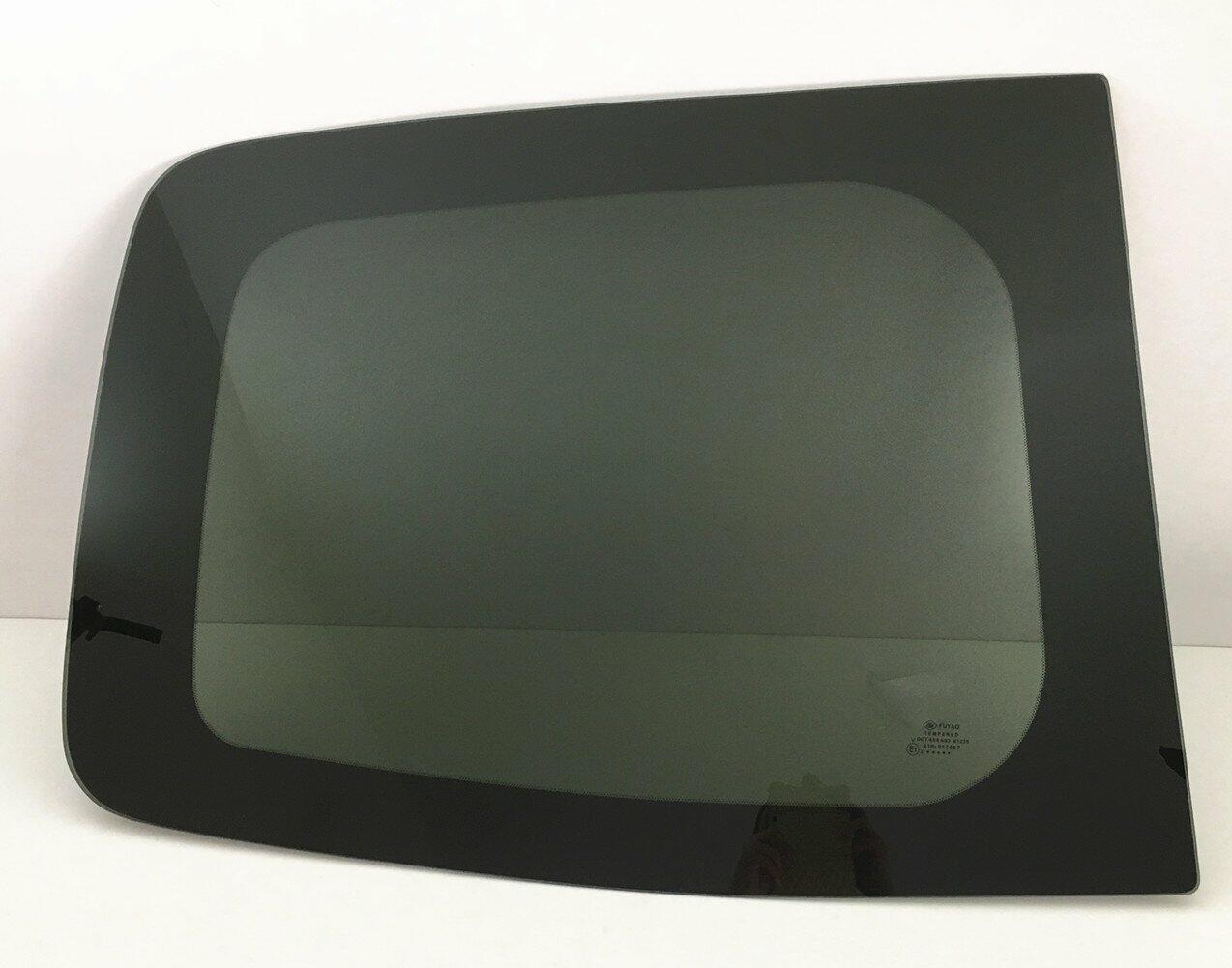 Non-Heated Back Window Back Glass Driver Left Side Compatible with Nissan NV1500 NV2500 NV3500 2012-2021 Models