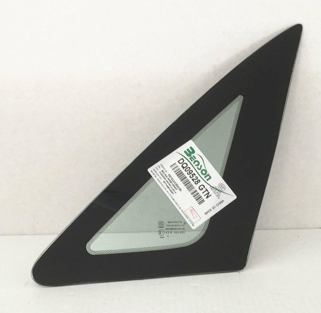 Passenger Right Side Quarter Glass Window Compatible with Ford Focus 4 Door Sedan 2000-2007 Models