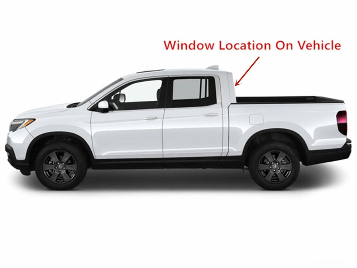 Stationary Heated Back Window Back Glass Compatible with Honda Ridgeline 2017-2025 Models