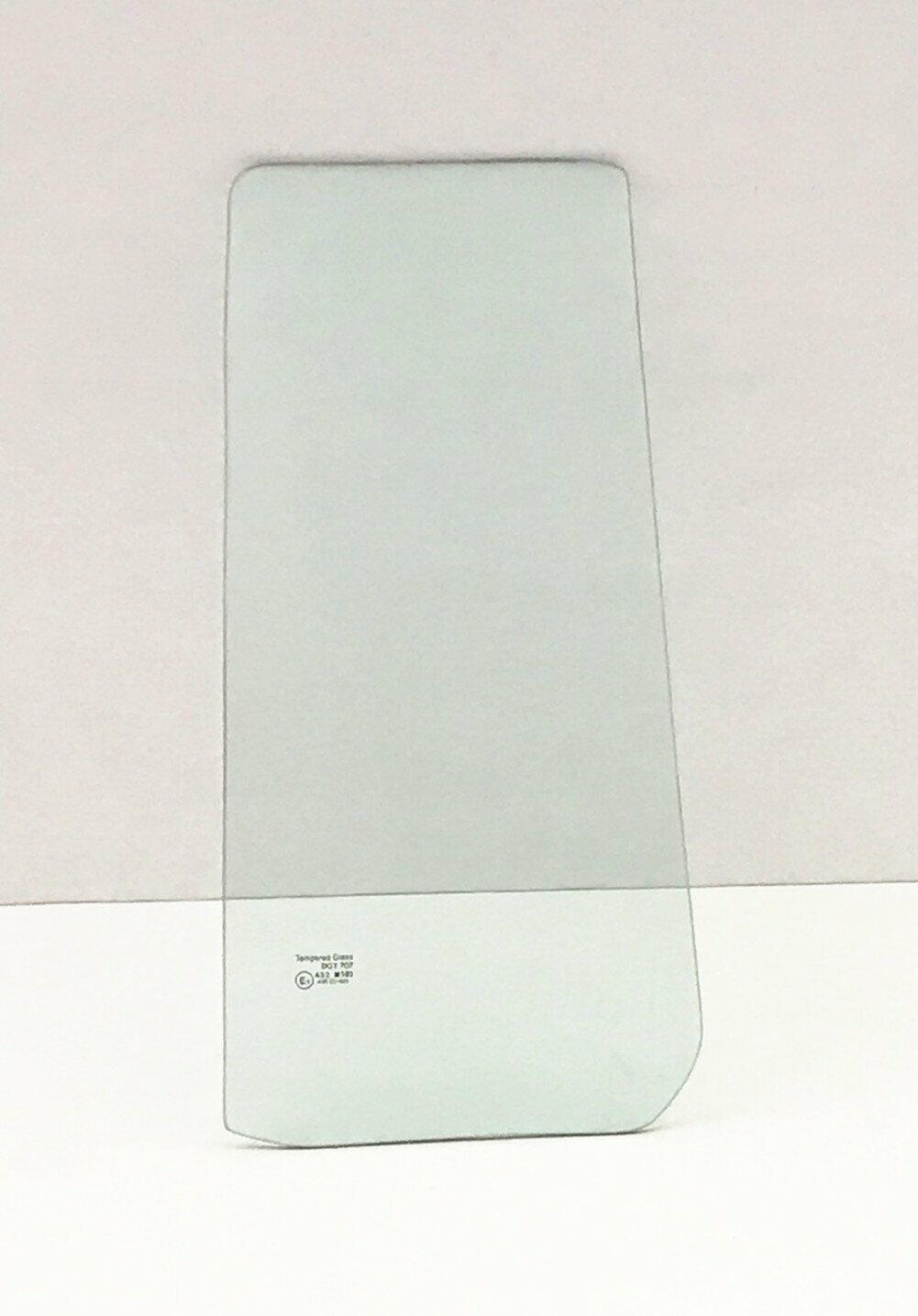 Driver Left Side Rear Vent Window Vent Glass Compatible with Jeep Cherokee 1984-2001 / Wagoneer 1984-1990 4-Door Models