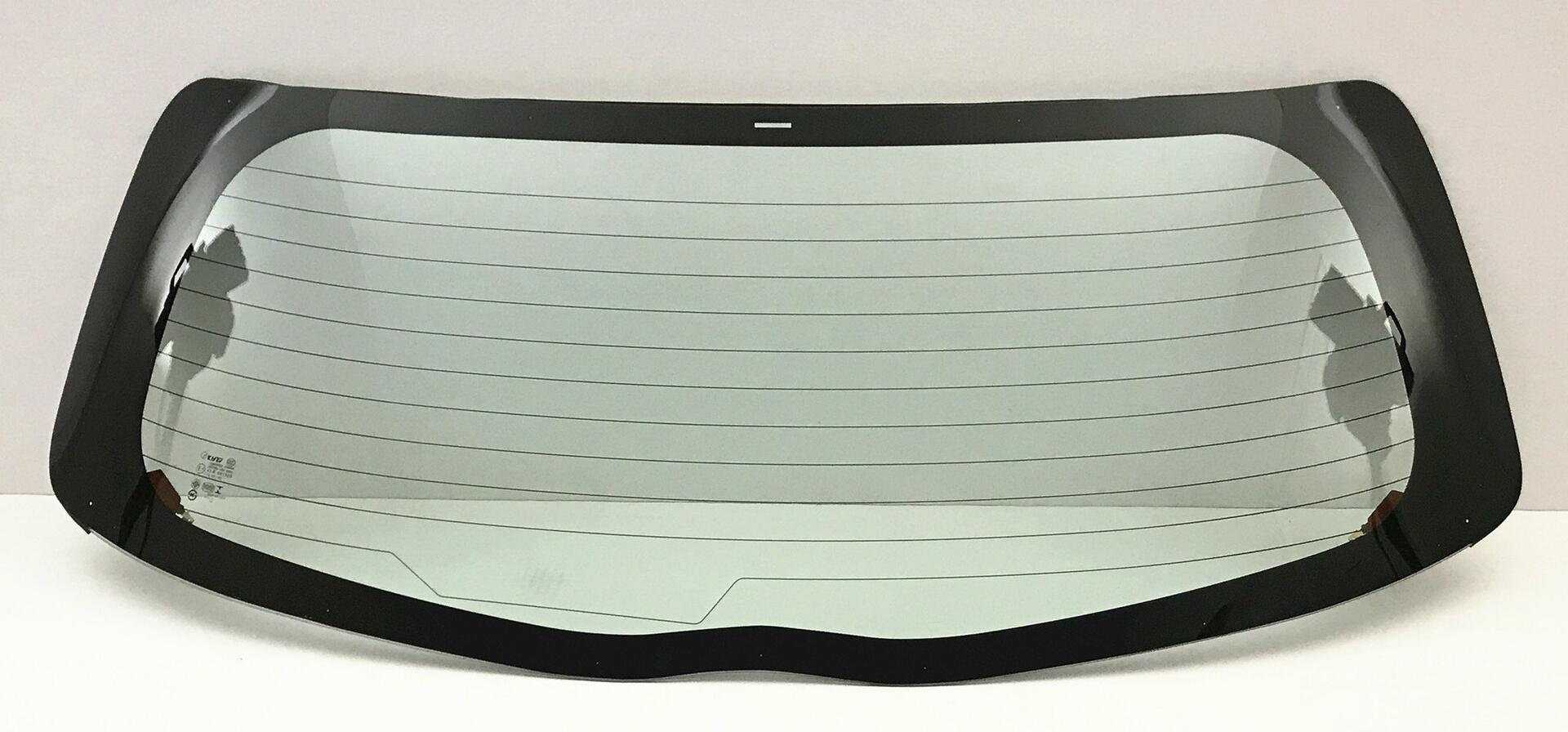 Heated Back Window Back Glass w/o Wiper Hole Style Compatible with Toyota Yaris Hatchback 2012-2019 Models