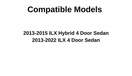 NAGD Back Glass Heated Compatible with Acura ILX 4 Door Sedan 2013-2022 Models