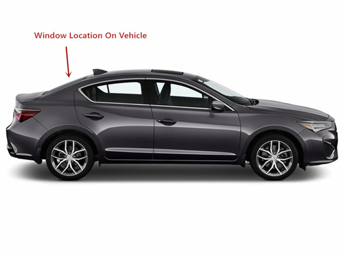 NAGD Back Glass Heated Compatible with Acura ILX 4 Door Sedan 2013-2022 Models