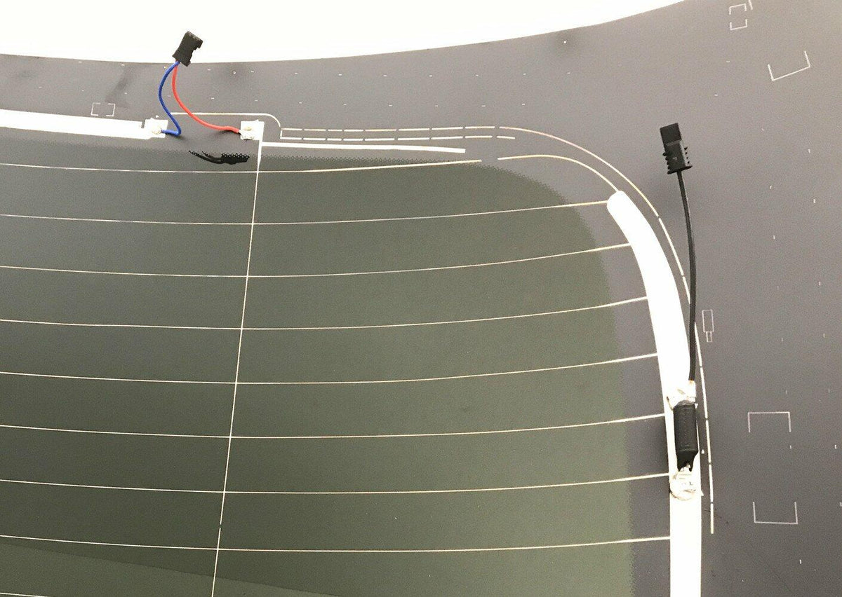 Heated Back Window Back Glass Rear Compatible with Mercedes Benz ML250 ML350 ML400 ML550 ML63 2012-2015 Models / GLE450 GLE550 GLE63 GLE350 GLE43 2016-2019 4 Door SUV Models