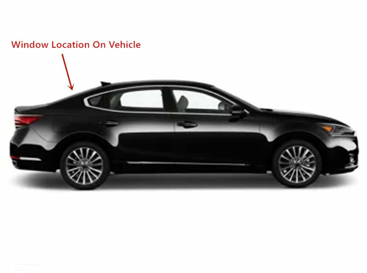 Heated Back Window Back Glass Compatible with Kia Cadenza 2017-2020 Models