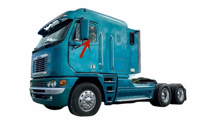 Front Door Window Door Glass Compatible with Mack CA60 Nonsleeper/Mack CA62 Slepper/Mack CASR62 Sleeper Cabover 1984-1999 Models