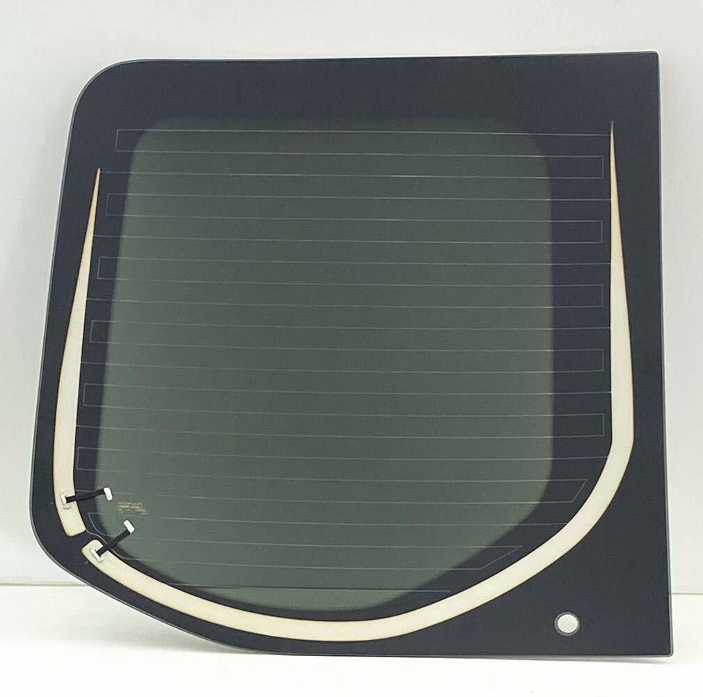 Heated Back Window Back Glass Passenger Right Side With Wiper Hole Style Compatible with Mercedes Benz Sprinter 1500 2500 3500 4500 2019-2024 Models