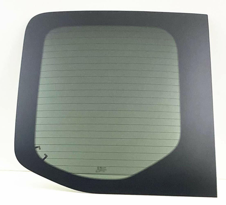 Heated Back Window Back Glass Driver Left Side No Wiper Hole Style Compatible with Mercedes Benz Sprinter 1500 2500 3500 4500 2019-2026 Models