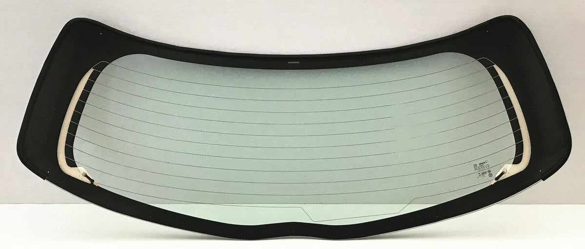 Heated Back Window Back Glass w/o Wiper Hole Style Compatible with Toyota Yaris Hatchback 2012-2019 Models