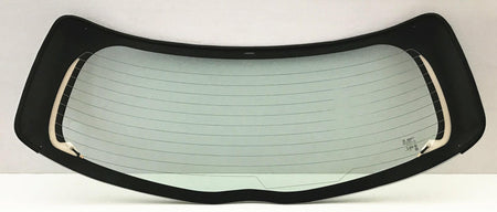 Heated Back Window Back Glass w/o Wiper Hole Style Compatible with Toyota Yaris Hatchback 2012-2019 Models