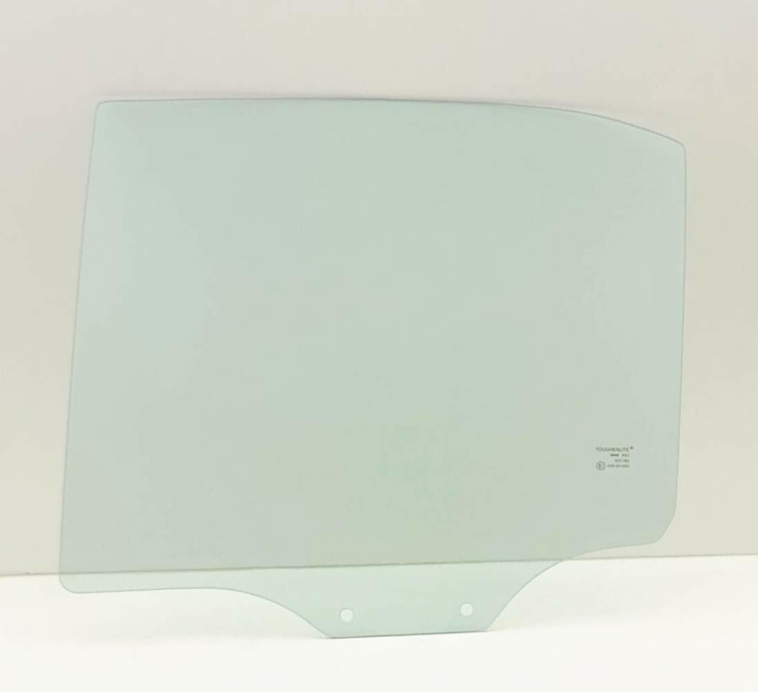 Driver Left Side Rear Door Window Door Glass Compatible with Hyundai Accent 4 Door Sedan 2000-2005 Models