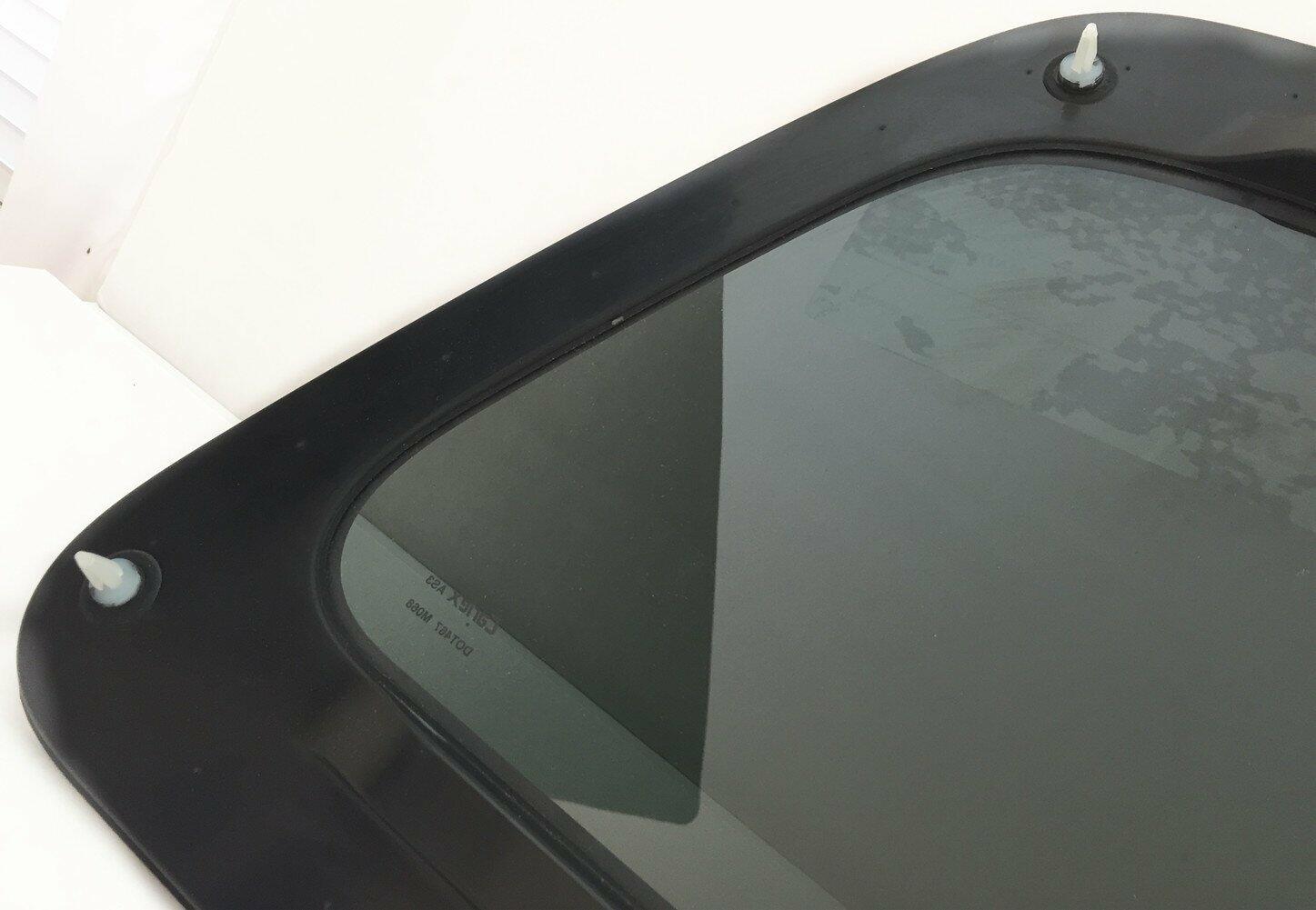 OEM Sliding Back Window Glass Back Slider Compatible with Nissan Frontier Pickup 2005-2021 Models/Suzuki Equator 2009-2012 Models