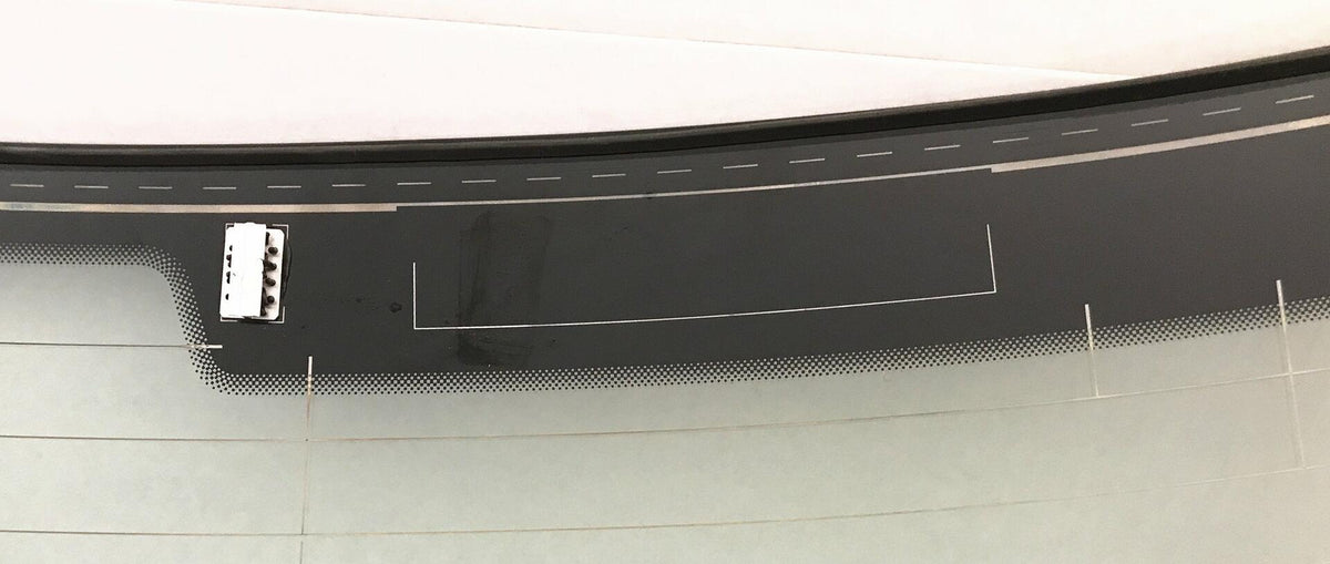 Heated Back Window Back Glass Compatible with Volkswagen Jetta/GLI 2006-2010 / Jetta(New) 2005 Models 4 Door Sedan