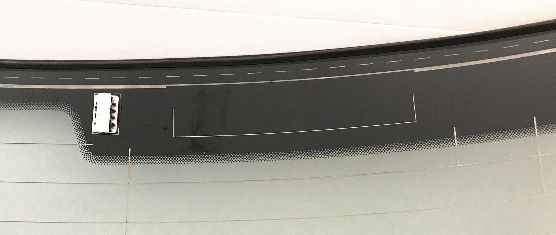 Heated Back Window Back Glass Compatible with Volkswagen Jetta/GLI 2006-2010 / Jetta(New) 2005 Models 4 Door Sedan