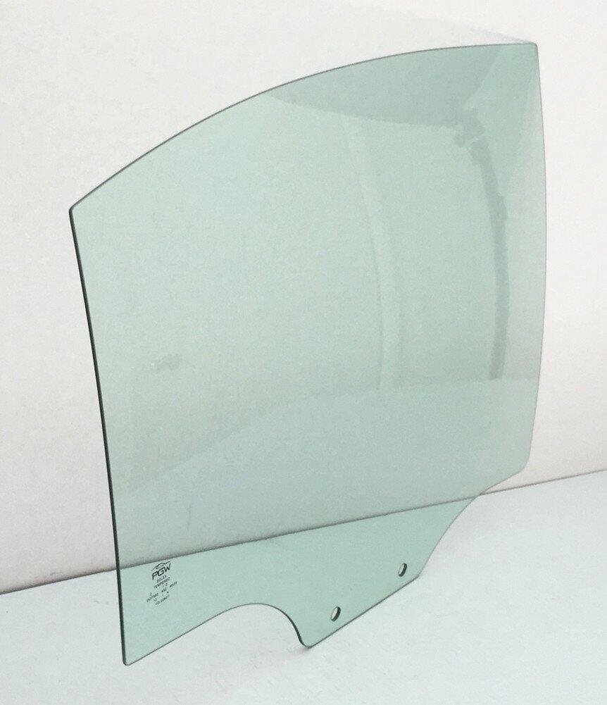Passenger Right Side Rear Door Window Door Glass Compatible with Kia Rio 4 Door Sedan 2001-2005 Models
