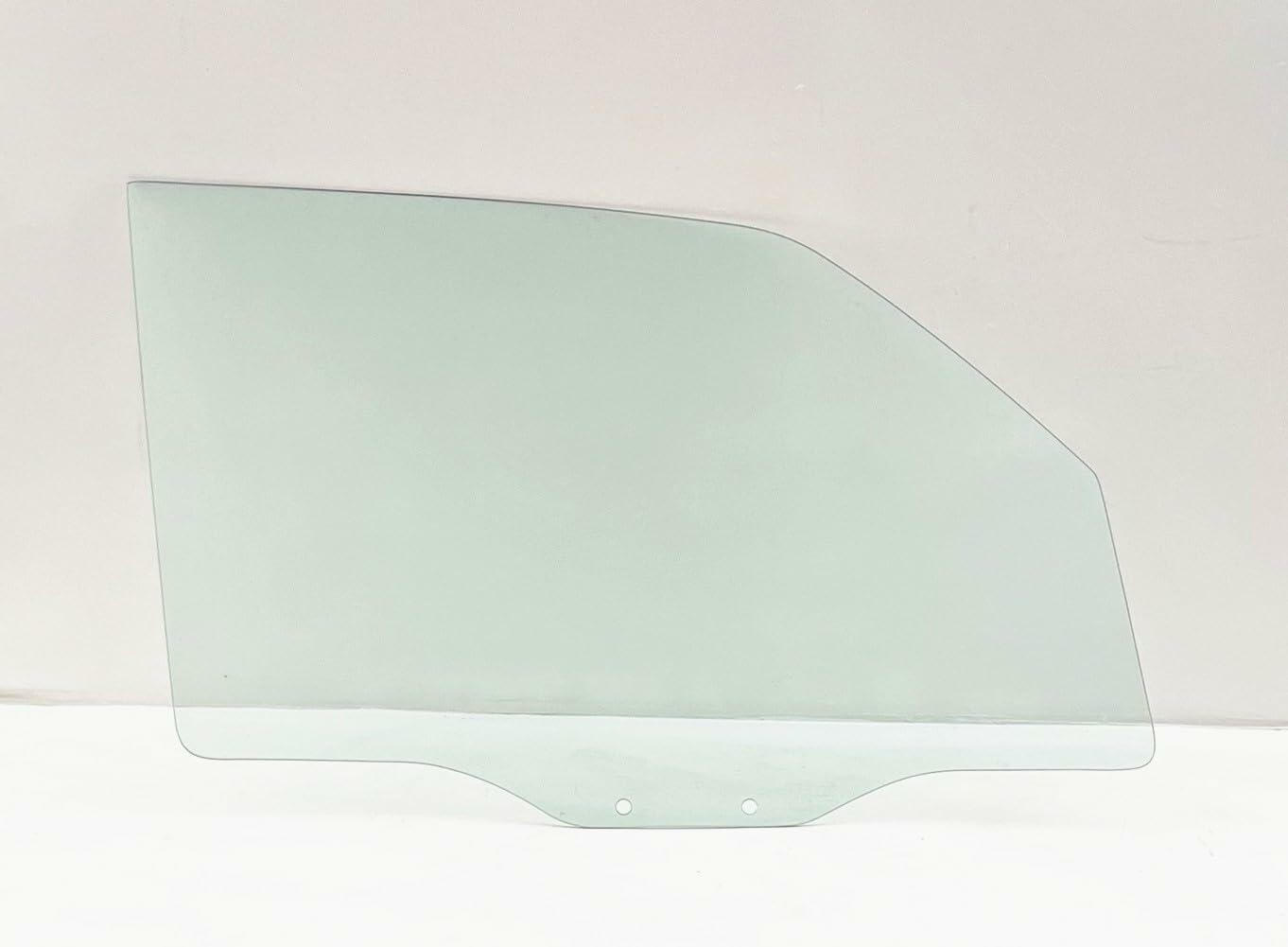 Passenger Right Side Front Door Window Door Glass Compatible with Mitsubishi Montero 2001-2006 Models