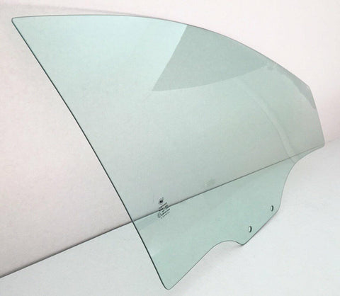 Tempered Passenger Right Side Front Door Window Door Glass Compatible with Kia Rio Sedan / Wagon 2001-2005 Models