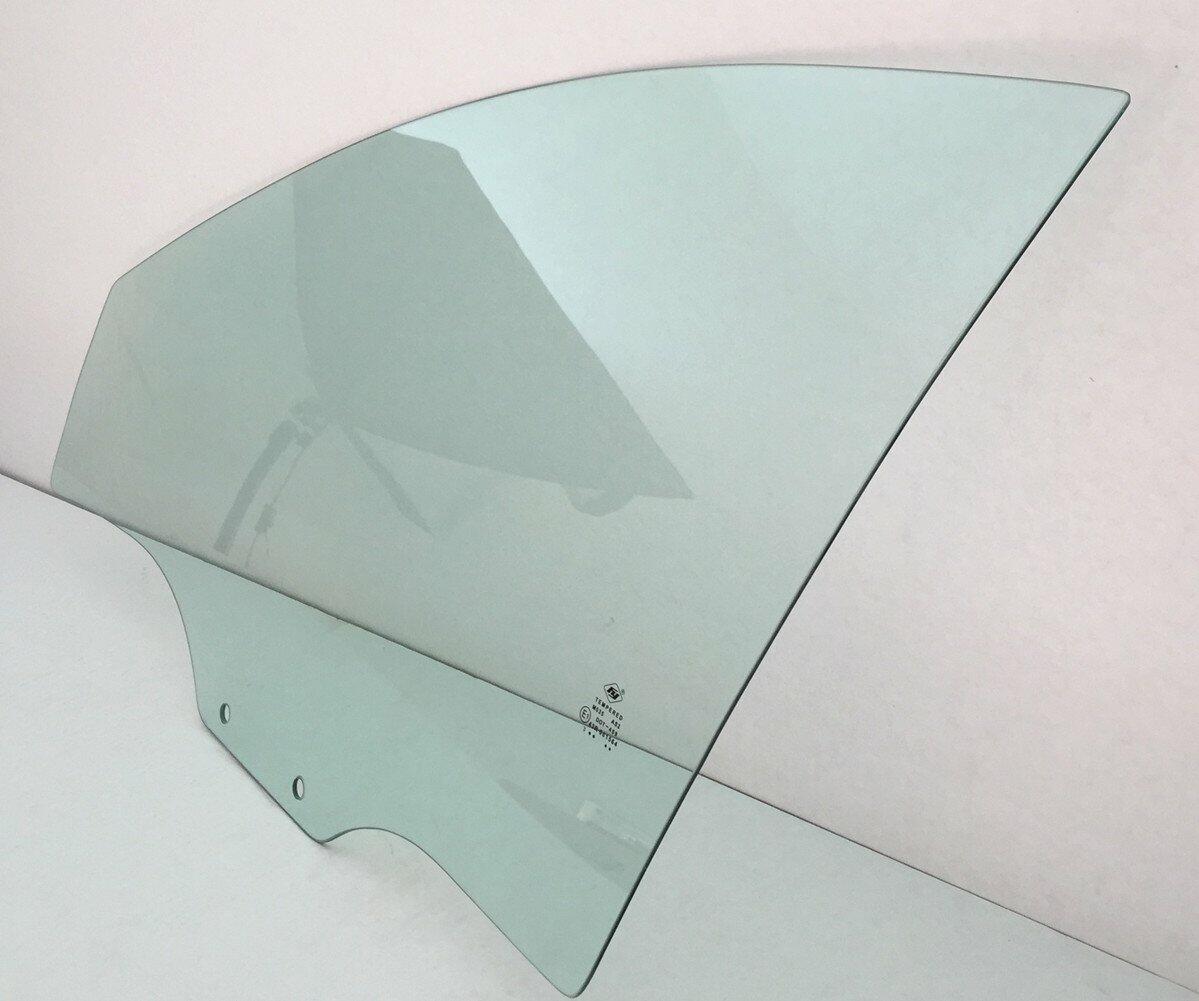 Tempered Driver Left Side Front Door Window Door Glass Compatible with Kia Rio Sedan / Wagon 2001-2005 Models