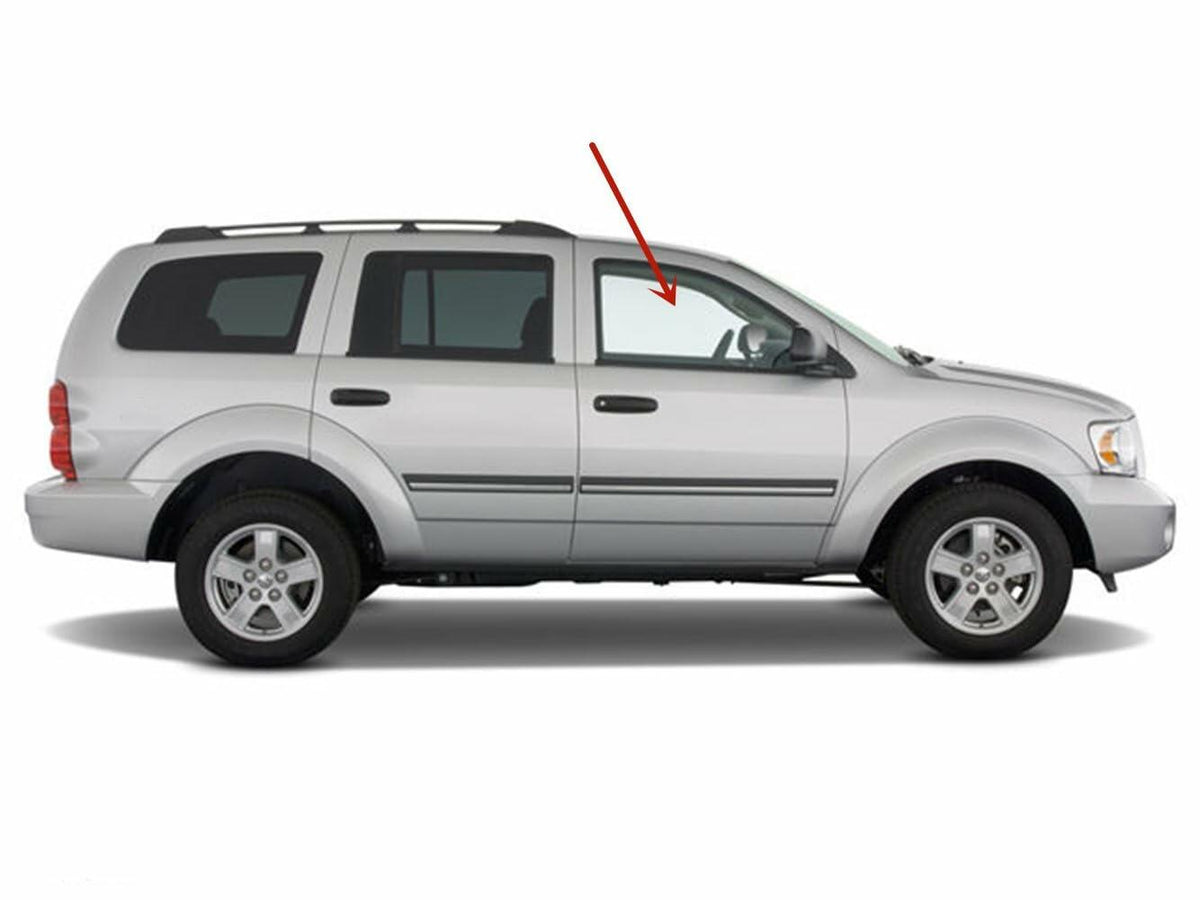 Laminated Passenger Right Side Front Door Window Door Glass Compatible with Dodge Durango/Chrysler Aspen 2004-2009 4 Door Models