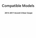 Heated Back Window Back Glass Compatible with Honda Accord 2 Door Coupe 2013-2017 Models