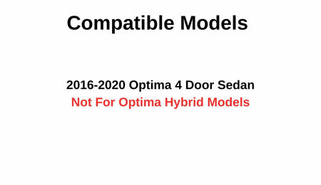 Passenger Right Side Front Door Window Door Glass Compatible with Kia Optima 4 Door Sedan 2016-2020 Models (Not For Optima Hybrid)