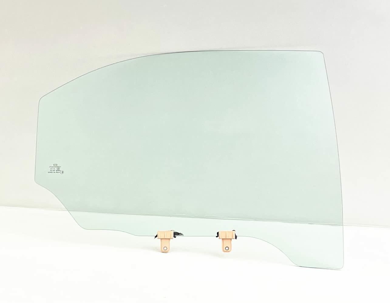Tempered Passenger Right Side Rear Door Window Door Glass Compatible with Kia Optima 2002-2006 Models