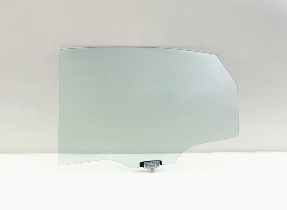 Driver Left Side Rear Door Window Door Glass Compatible with Hyundai Elantra 4 Door Sedan 2007-2010 Models