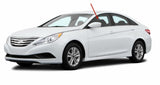Driver Left Side Front Door Window Door Glass Compatible with Hyundai Sonata 2011-2014 Models / Sonata Hybrid 2011-2015 Models