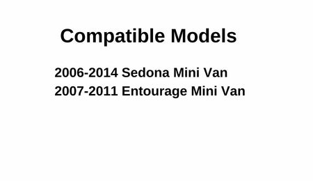 Passenger Right Side Front Door Window Door Glass Compatible with Kia Sedona 2006-2014 Models/Hyundai Entourage 2007-2011 Models