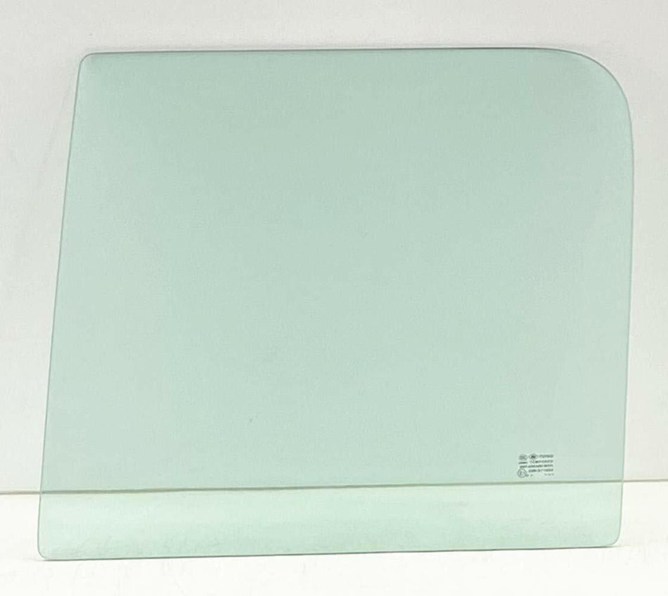 Passenger Right Side Rear Door Window Door Glass Compatible with Chevrolet Suburban/GMC Suburban/Chevroket Pickup/GMC Pickup 1981-1991 4 Door Models