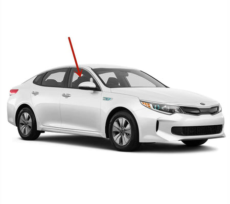 Laminated Passenger Right Side Front Door Window Door Glass Compatible with Kia Optima 2015 Models / Optima Hybrid 2014-2016 Models