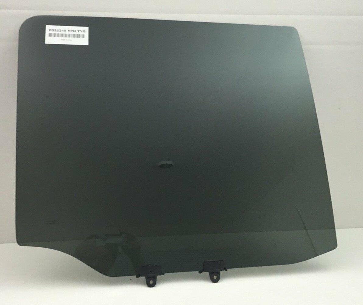 Passenger Right Side Rear Door Window Door Glass Compatible with Nissan Titan 4 Door Crew Cab 2004-2015 Models