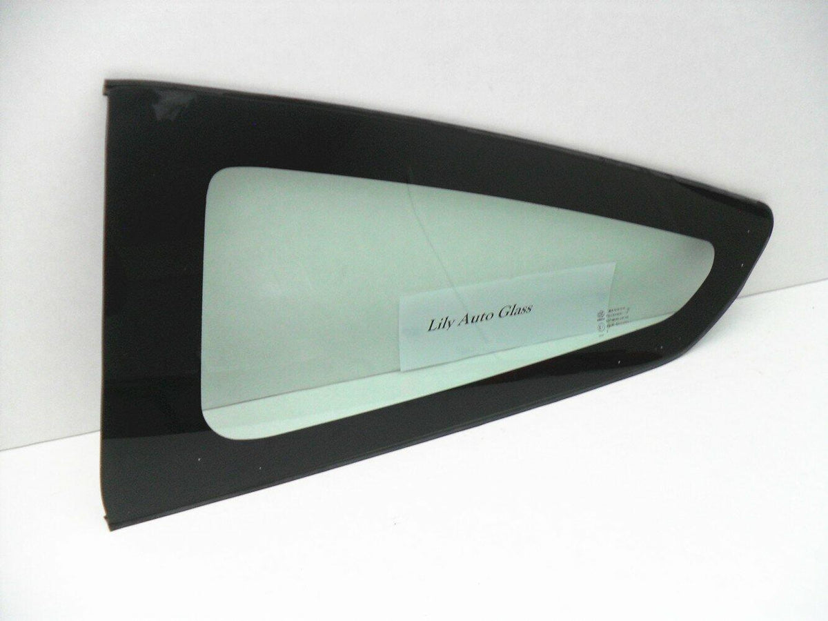 Driver Left Side Quarter Window Quarter Glass W/ Gasket Compatible with Honda Civic 2 Door Coupe 2012-2015 Models