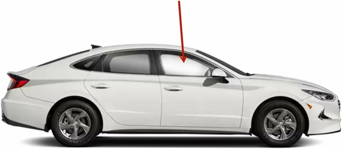 Laminated Passenger Right Side Front Door Window Door Glass Compatible with Hyundai Sonata 2020-2026 Models