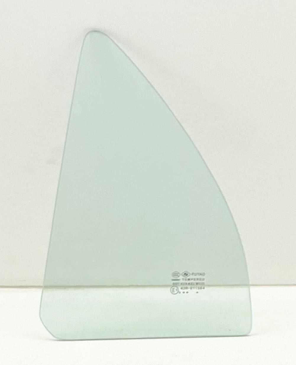 Driver Left Side Rear Vent Window Vent Glass Compatible with Toyota Corolla/Chevrolet Prizm 4 Door Sedan 1998-2002 Models