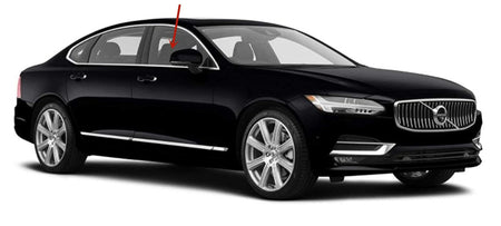 Laminated Passenger Right Side Front Door Window Door Glass Compatible with Volvo V90 S90 2017-2026 Models