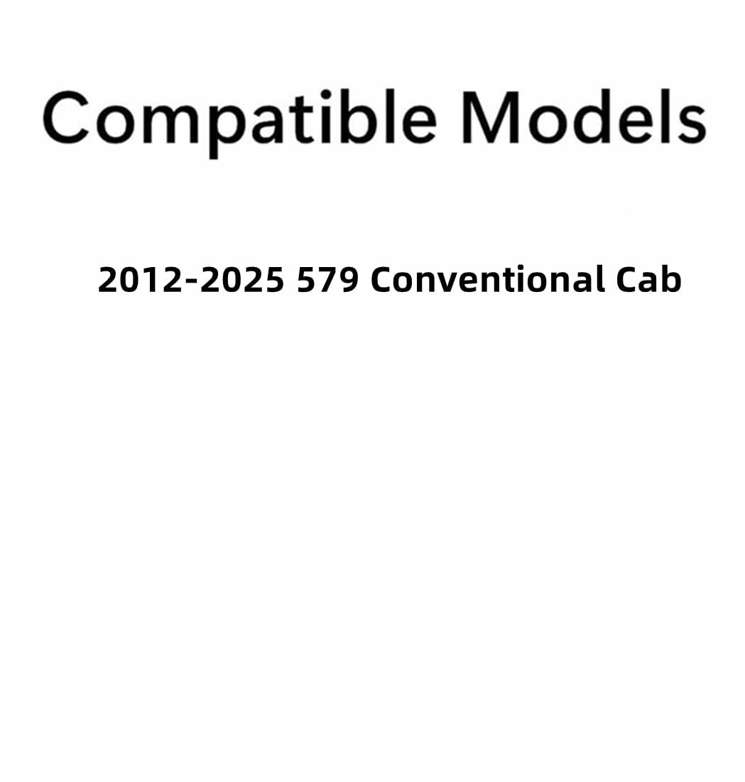 Driver Left Side Front Door Window Door Glass Compatible with Peterbilt 579 2012-2025 Models