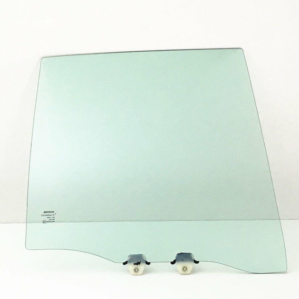 Passenger Right Side Rear Door Window Door Glass Compatible with Honda Accord 4 Door Sedan 1990-1993 Models