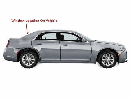 OEM Heated Back Window Back Glass Compatible with Chrysler 300 2011-2023 4 Door Sedan Models
