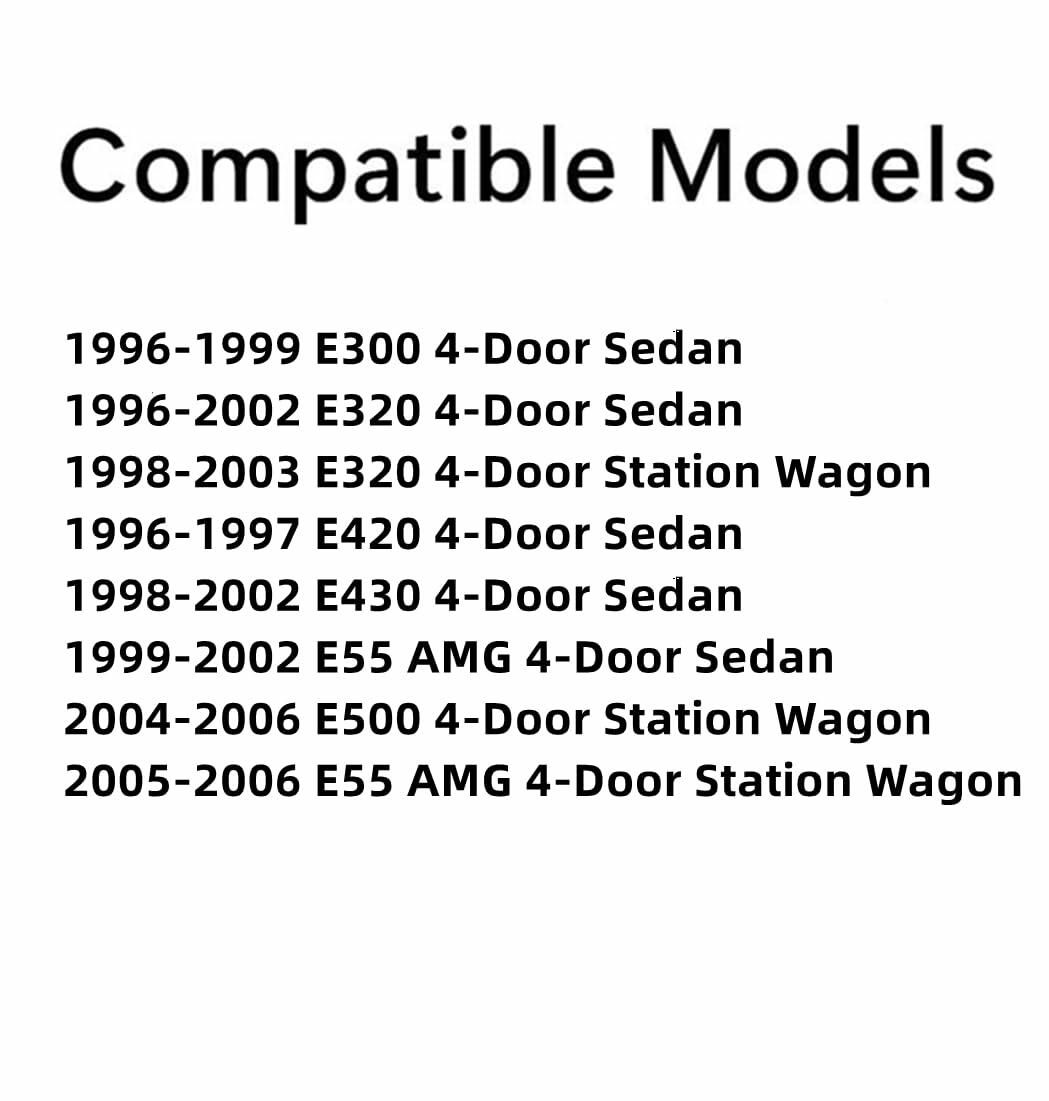 Passenger Right Side Front Door Window Door Glass Compatible with Mercedes Benz E300 E320 E420 E55AMG E500 Models