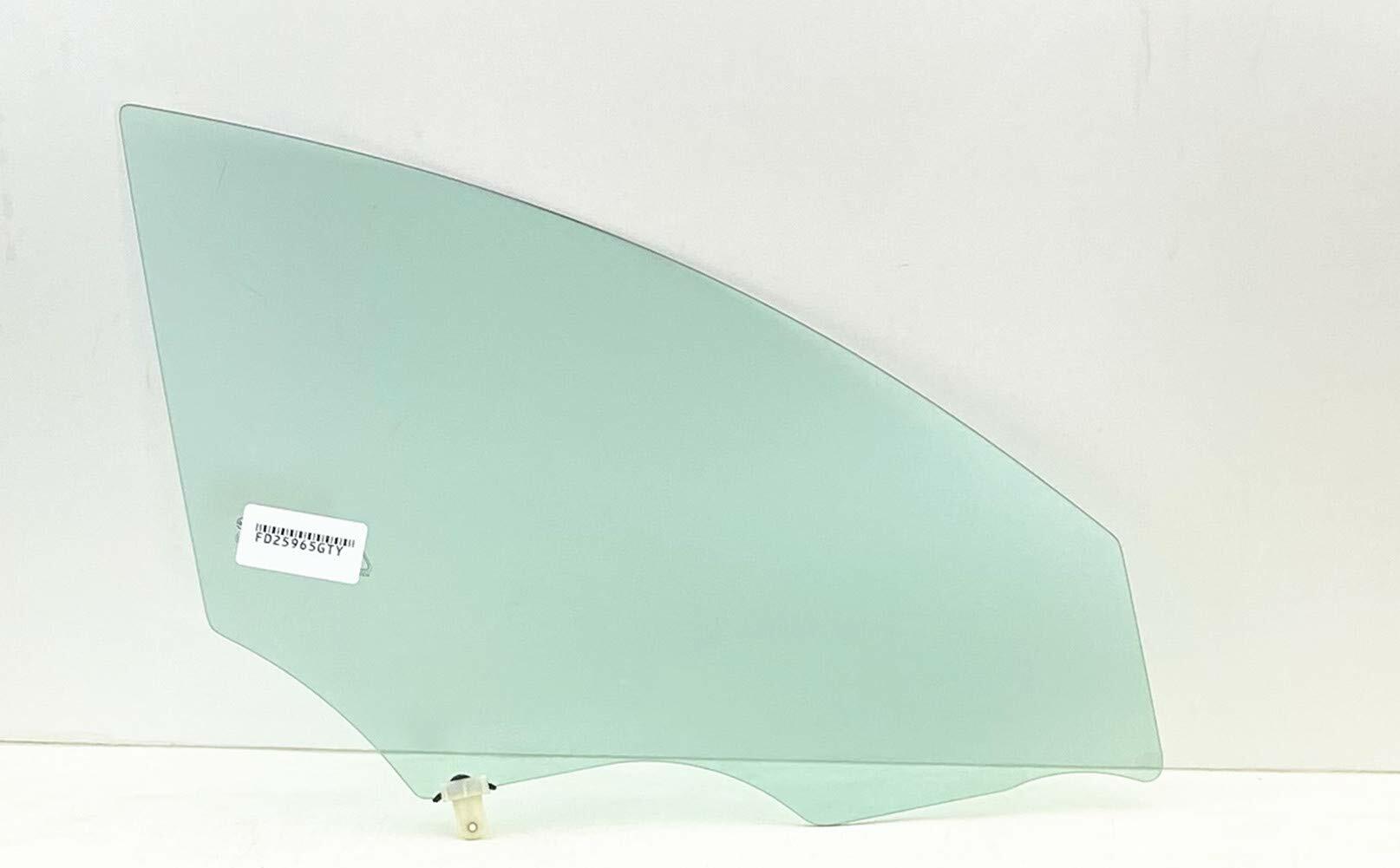 Passenger Right Side Front Door Window Door Glass Compatible with Kia Cadenza 2014-2016 Models