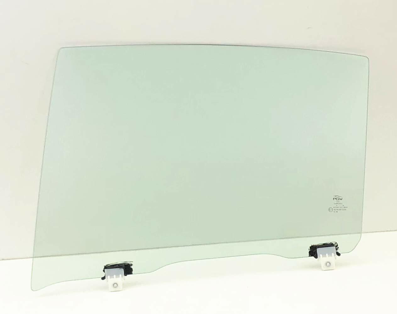 Driver Left Side Rear Door Window Door Glass Compatible with Infiniti Q50 2014-2024 Models