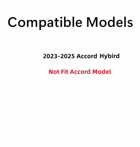 Tempered Heated Rear Window Back Glass Compatible with Honda Accord Hybrid 2023-2025 Models (For Hybrid Only)
