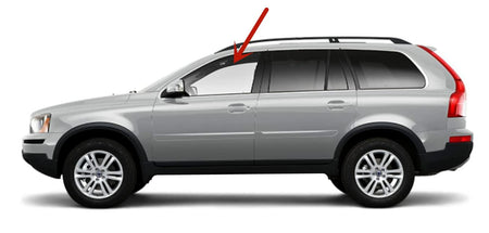 Tempered Driver Left Side Front Door Window Door Glass Compatible with Volvo XC90 2003-2014 Models
