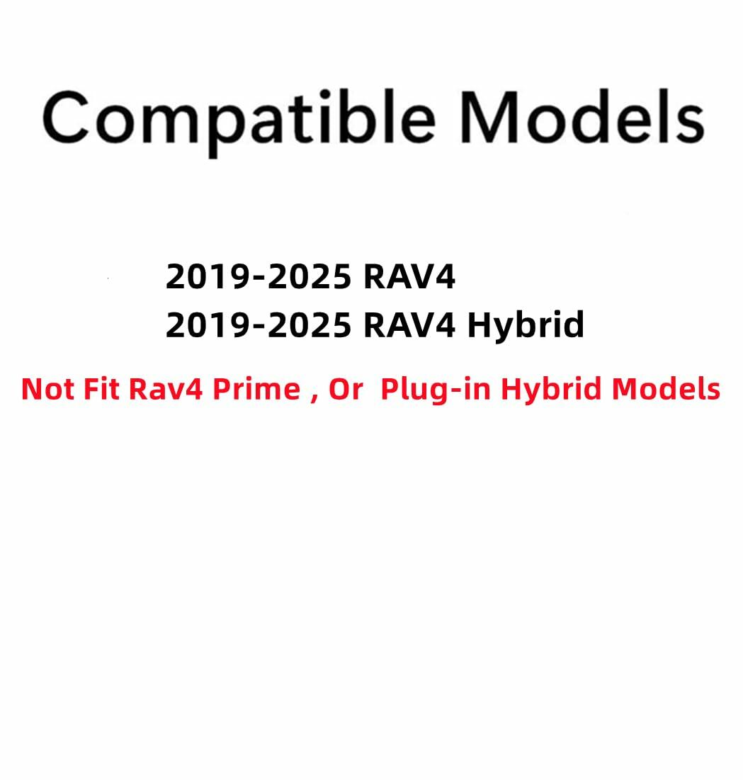 Passenger Right Side Front Door Window Door Glass Compatible with Toyota RAV4 / RAV4 Hybrid 2019-2025 Models ( Not Fit Rav4 Prime Or Plug-in Hybrid )