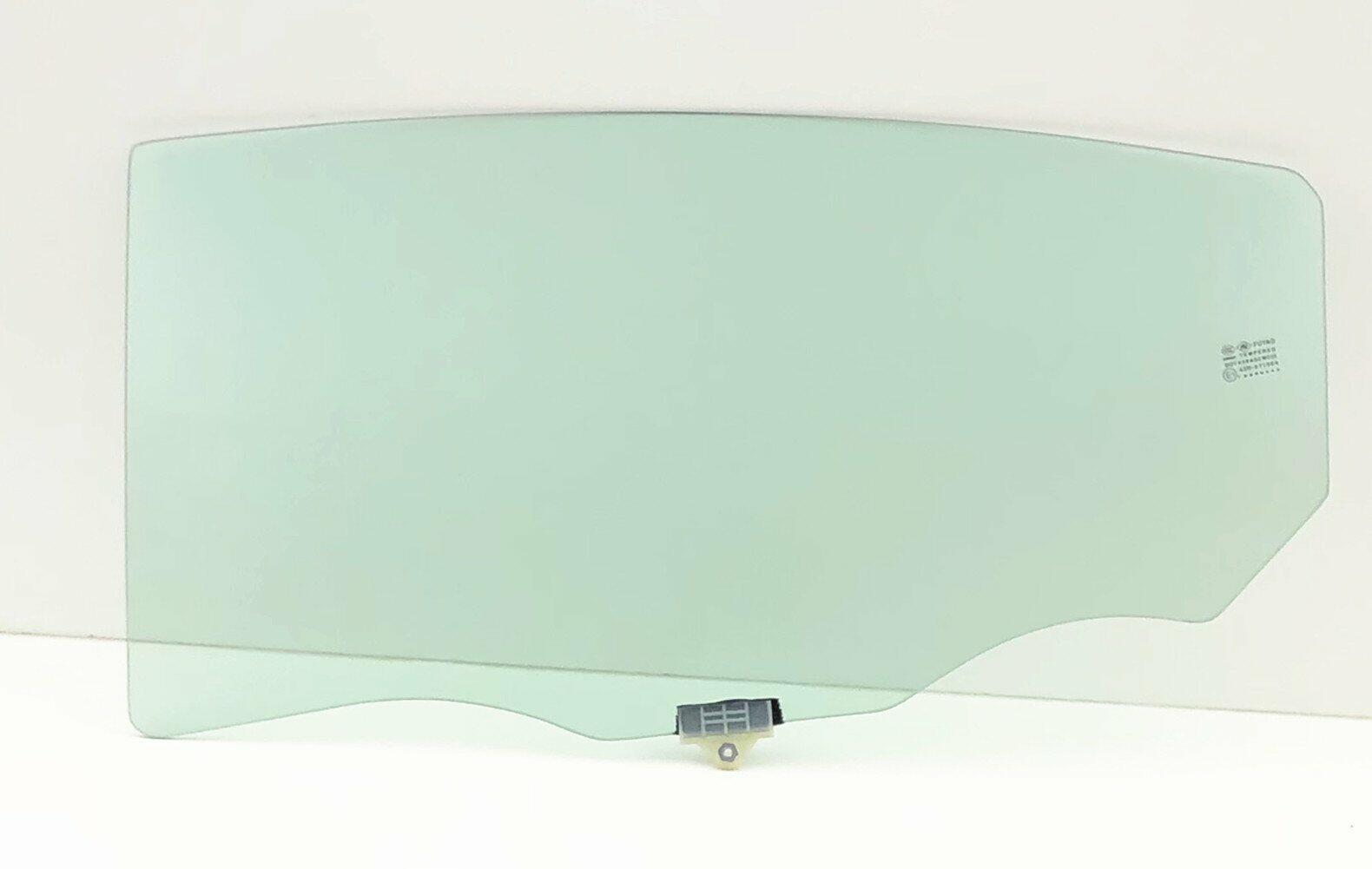 Driver Left Side Rear Door Window Door Glass Compatible with Hyundai Elantra 4 Door Sedan 2011-2016 Models